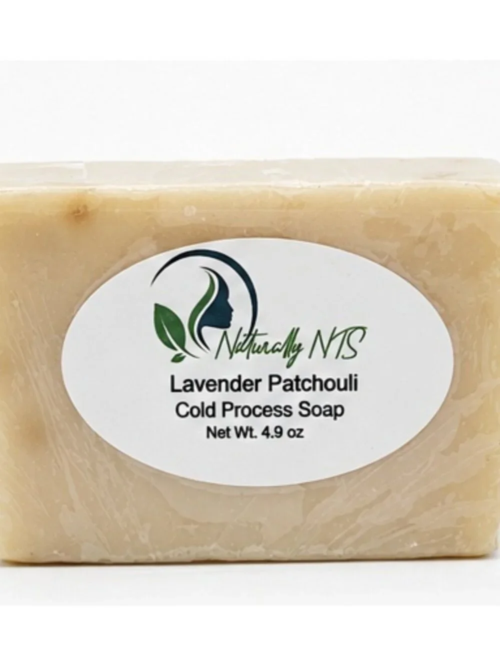 Naturally NTS Lavender Patchouli Cold Process Soap – 4.9 oz – Cream